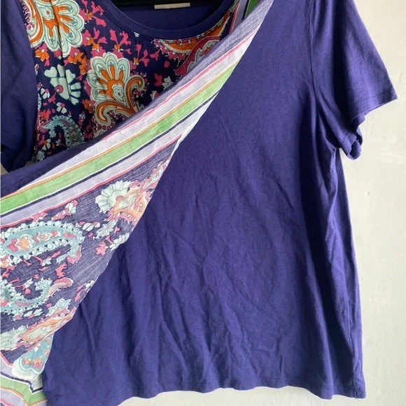 Anthropology ~ Maeve Top Size L | Cotton and Modal | Excellent Condition - Picture 4 of 9
